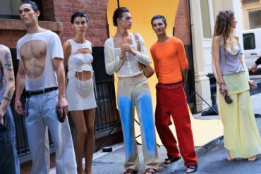 New York Fashion Week runway