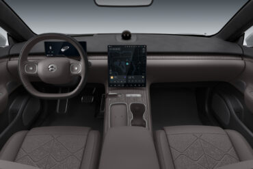 Nio ET7 luxury electric car interior