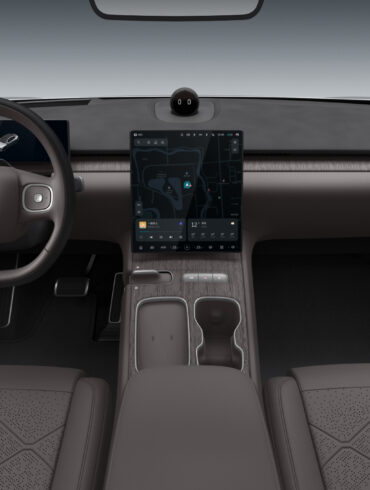 Nio ET7 luxury electric car interior