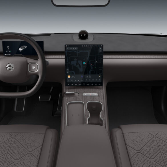 Nio ET7 luxury electric car interior