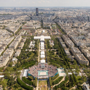 Paris Eiffel Tower Versailles gardens