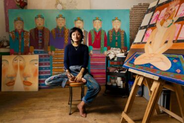 Pem Lham artist Bhutan