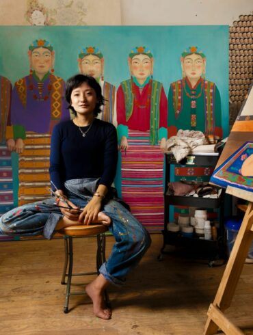 Pem Lham artist Bhutan