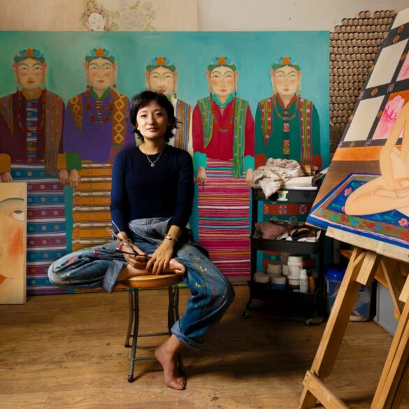 Pem Lham artist Bhutan