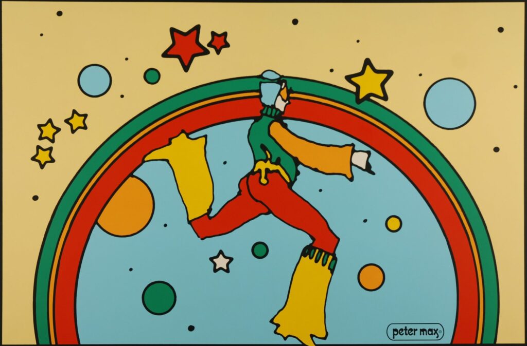peter max psychedelic paintings