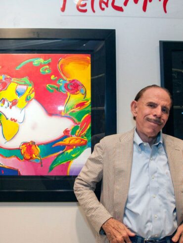 Peter Max psychedelic pop art