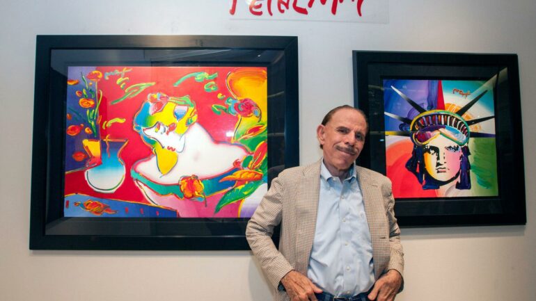 Peter Max psychedelic pop art