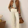 quiet luxury minimalist fashion outfit neutral tones