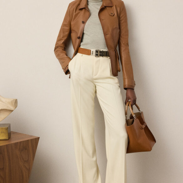 quiet luxury minimalist fashion outfit neutral tones