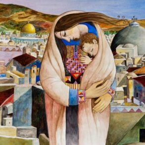 Sliman Mansour Palestinian paintings