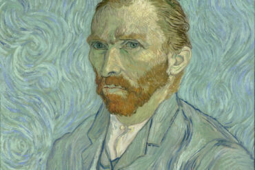 Van Gogh self portrait painting