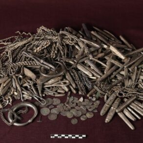 Viking silver hoard Denmark
