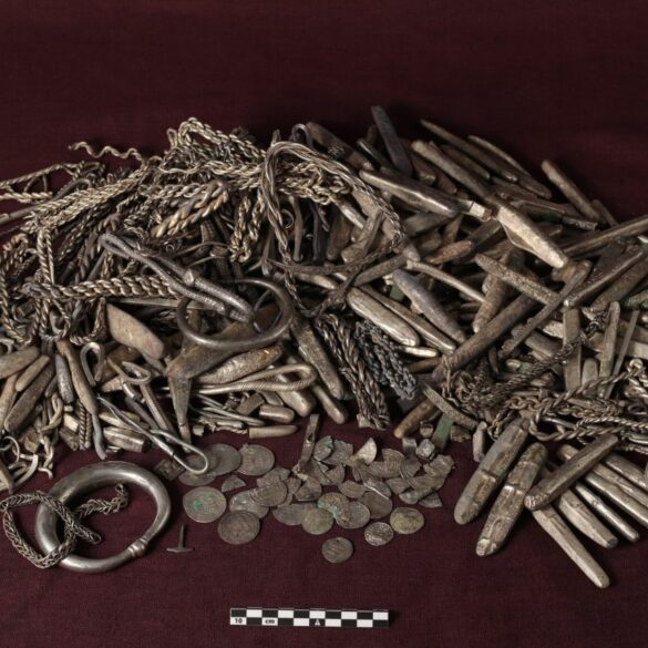 Viking silver hoard Denmark