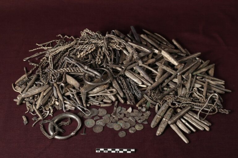 Viking silver hoard Denmark