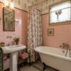 vintage pink bathroom tiles