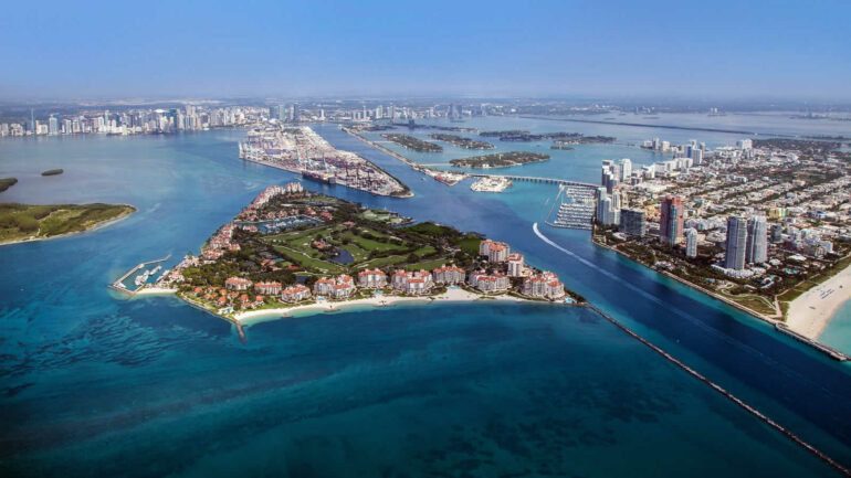 Vivre au sommet de Miami Beach dans ce