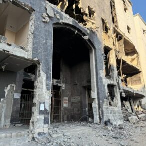Al-Shifa Hospital Gaza ruins art 2026