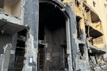 Al-Shifa Hospital Gaza ruins art 2026