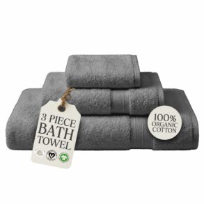 Amazon Pinzon 820 GSM luxury cotton bath towel white