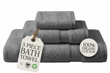 Amazon Pinzon 820 GSM luxury cotton bath towel white