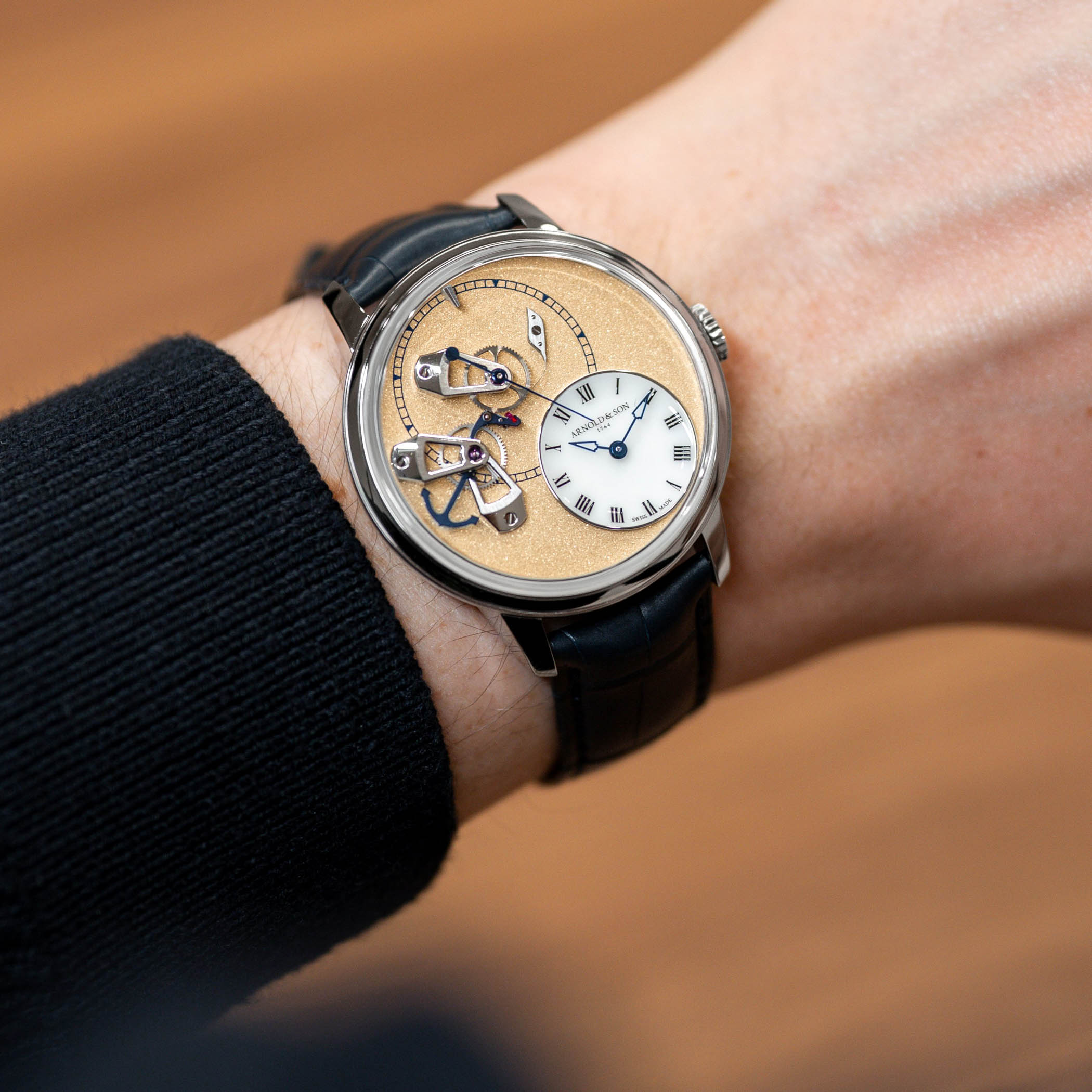 Arnold & Son DSTB Stop-Seconds mechanical bridge 2026