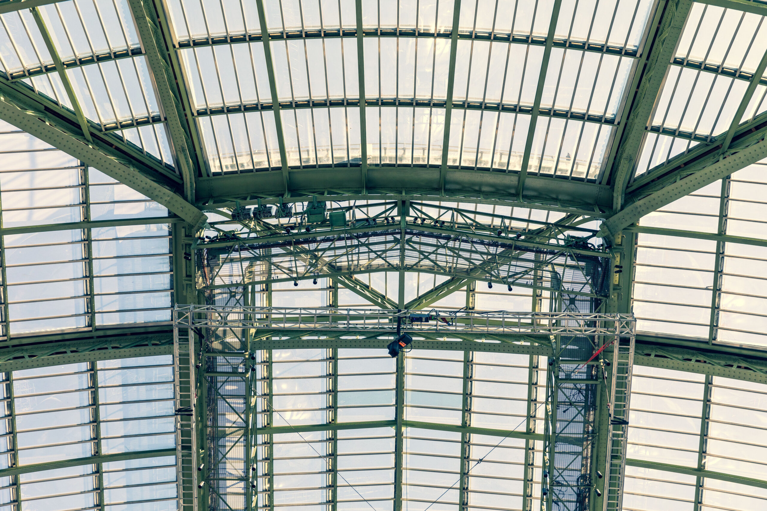 Art Basel Paris Grand Palais glass roof 2026