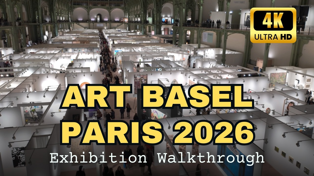 Art Basel Paris Grand Palais glass roof 2026