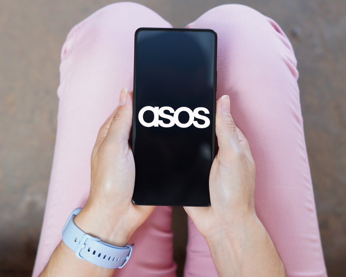 Asos, asos app notification alert on smartphone 2026