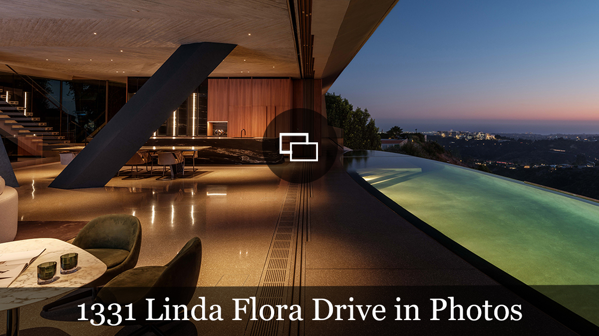 Atelier Eyster Architecture Bel Air infinity pool 2026