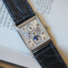Audemars Piguet rectangular triple calendar platinum 1927 Monaco auction