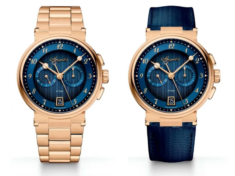 Breguet Marine Chronographe 5527 5527BR/Y9/5WV rose gold blue 2026