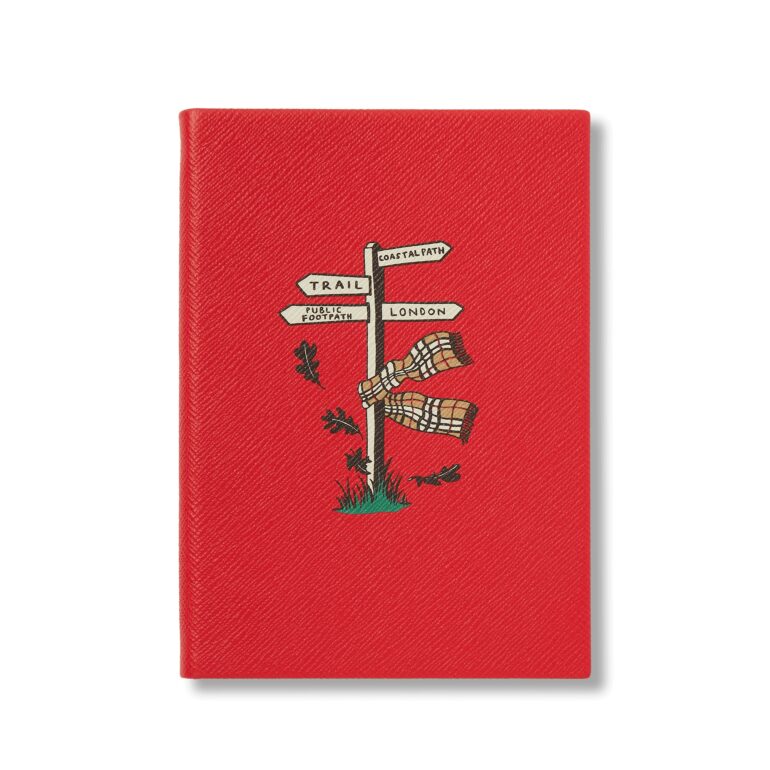 Burberry Smythson leather notebook travel chessboard 2026