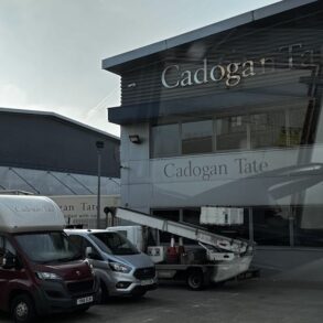 Cadogan Tate luxury removals truck 2026