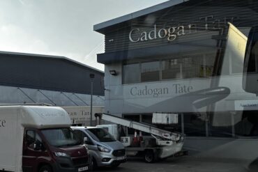 Cadogan Tate luxury removals truck 2026
