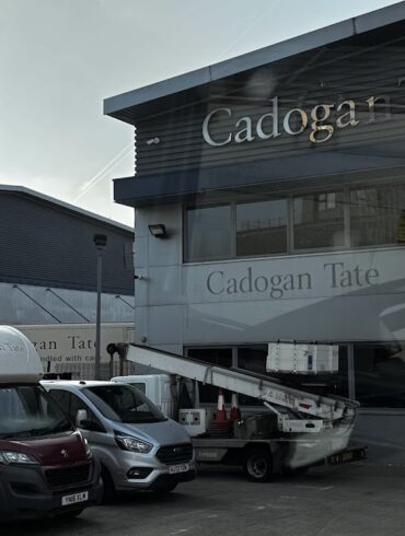 Cadogan Tate luxury removals truck 2026
