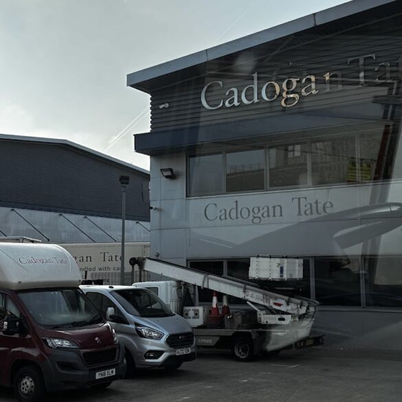 Cadogan Tate luxury removals truck 2026