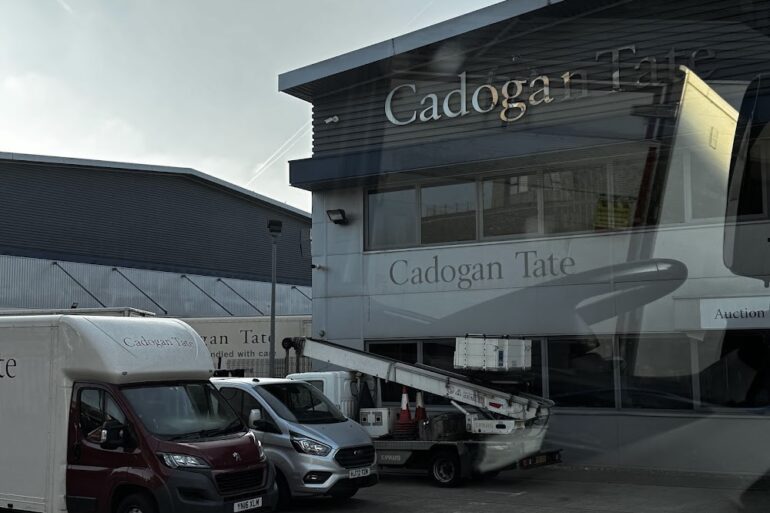 Cadogan Tate luxury removals truck 2026