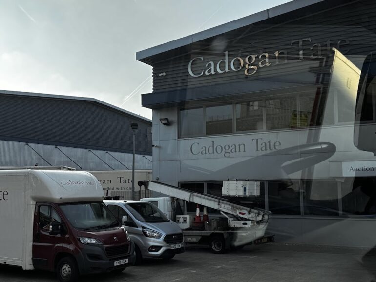 Cadogan Tate luxury removals truck 2026