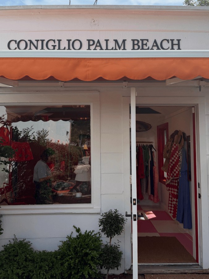 Coniglio Palm Beach colorful resortwear 2026