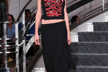 cummerbund belt Spring Summer 2027 runway