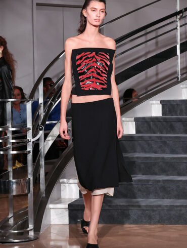 cummerbund belt Spring Summer 2027 runway