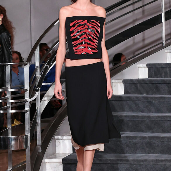 cummerbund belt Spring Summer 2027 runway