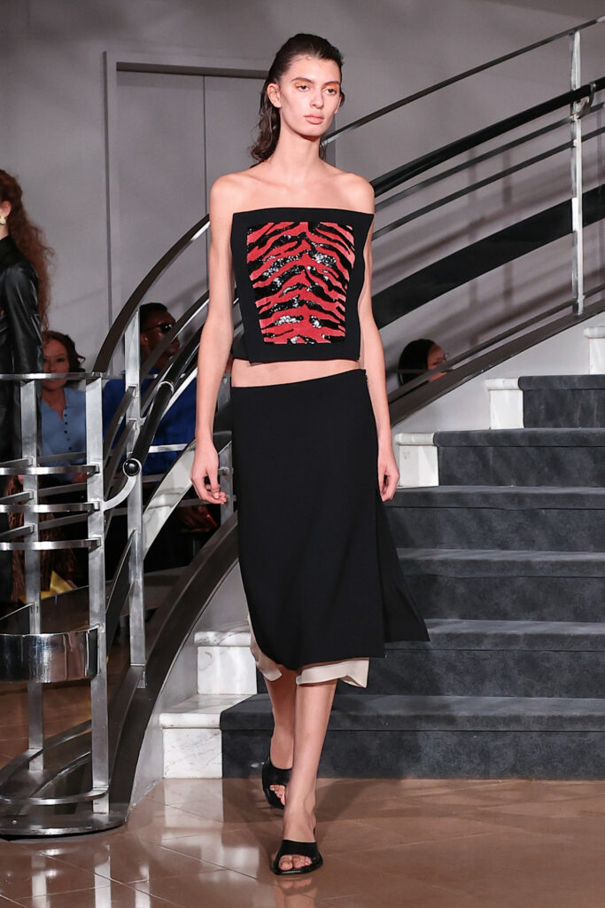 cummerbund belt Spring Summer 2027 runway