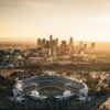 Dodger Stadium Los Angeles Chavez Ravine midcentury modern architecture