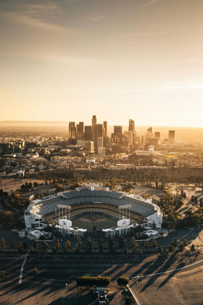 Dodger Stadium Los Angeles Chavez Ravine midcentury modern architecture