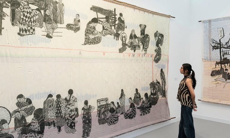 Ella Fleck training material Ehrlich Steinberg Frieze London 2026