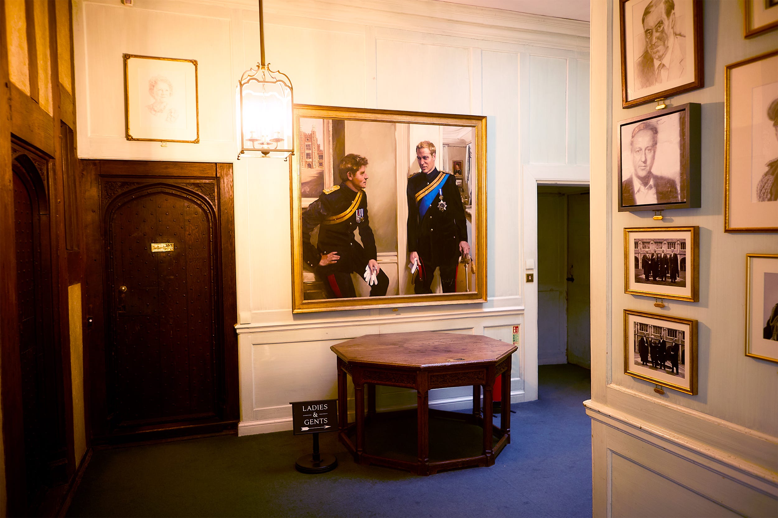 Eton College Manor House student room interior