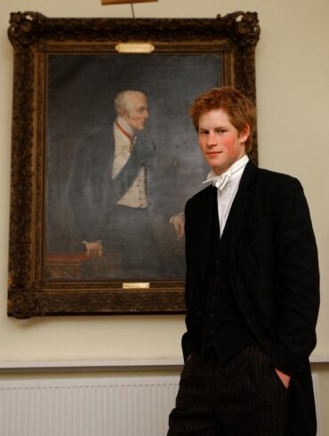 Eton College Prince Harry Manor House dorm room 2003