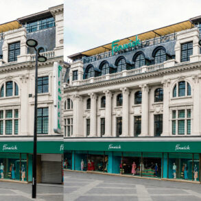 Ferragamo flagship store facade 2026