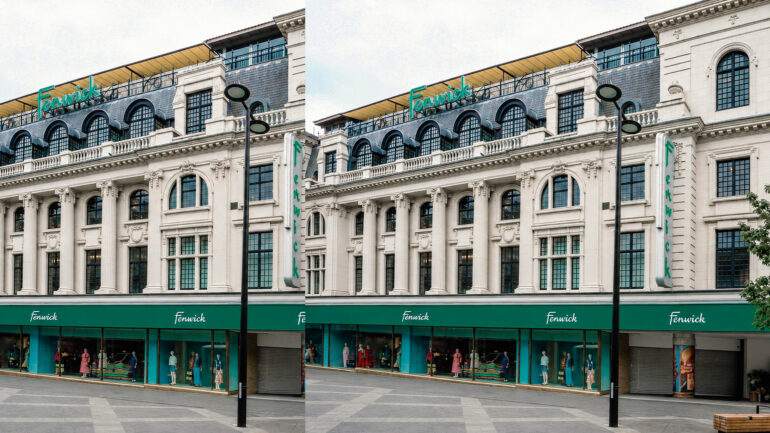 Ferragamo flagship store facade 2026